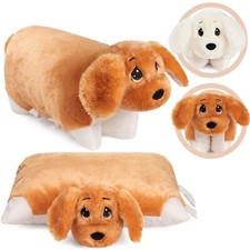 2in1 Chien Peluche et Coussin