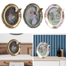 Cadre Photo Ovale Vintage En
