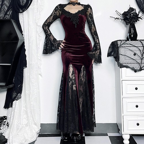 Femme gothique dentelle - gothique,