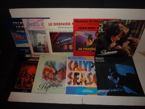 Lot disques 33t musiques - lot, 9x