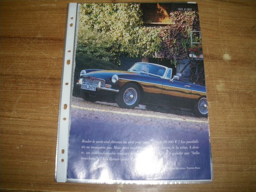 Face mgb cabriolet - a, /