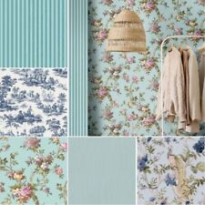 Chalet Chic Papier Peint Collection - Bleu
