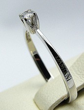 Bague Solitaire Enclume
