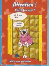 DUPA   carte postale BD  CUBITUS   état TOP Ed. Cartoon coll. 1998