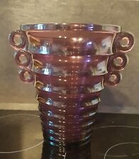 VASE VIOLET ART DÉCO  ?