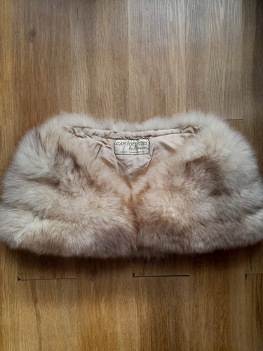 étole fourrure renard - fourrure,