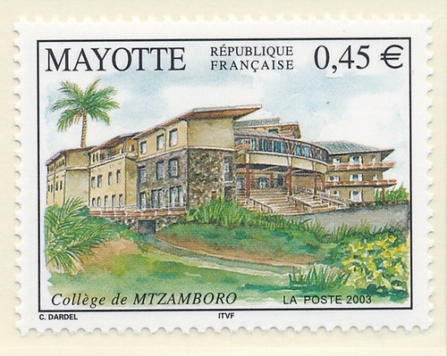 Timbre mayotte 146 neuf sans - 146**,