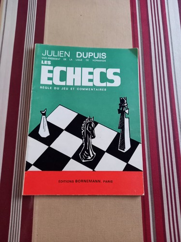 Livre ancien les échecs - livre,