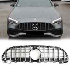 CALANDRE LOOK GT CHROME + NOIRE POUR MERCEDES CLASSE C W206 AMG LINE