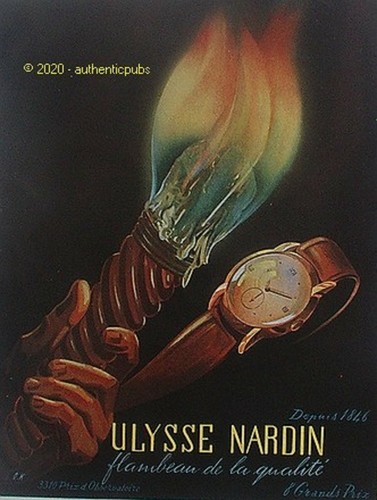 Publicite ulysse nardin montre - ulysse,