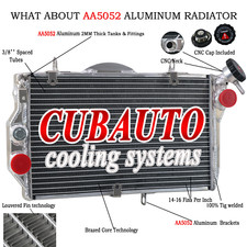 Aluminium Radiateur Pour Honda CBR1100 CBR1100XX Super Blackbird 1997-08 98 FR.