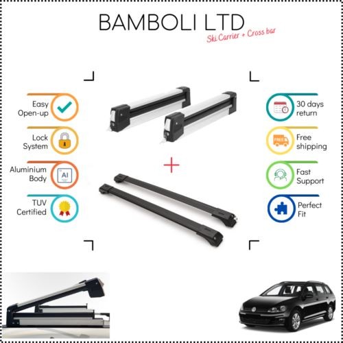 Bamboli ski rack lot - bamboli, 19"