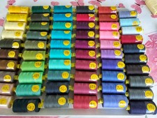 mercerie - 1 bobine de fil a coudre et surjeter 100% polyester GUTERMANN 70