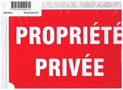 Panneau pvc propriete - panneau,