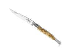 6710 - LAGUIOLE G.DAVID BOTTINE OLIVIER 10CM MITRES INOX MAT