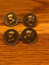 Boutons de manchette Argent