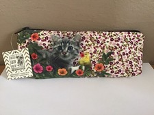 Trousse Neuve - Laissez Lucie Faire - Motif Chaton et canari