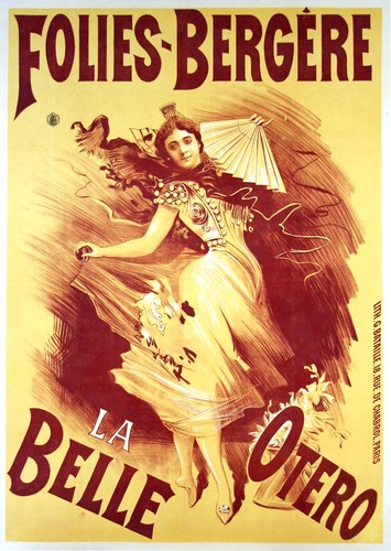 Affiche ancienne cabaret - affiche,