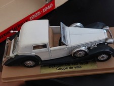 Delage D8 120 1939 coupé de ville Solido Age D'Or échelle 1/43
