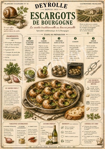 Photo escargots de - a4,