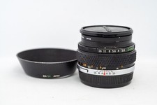 Objectif Grand Angle OLYMPUS 24mm f/2,8 OM-System Zuiko MF + FILTRE/PARE-SOLEIL