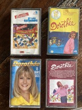 K7 Lot 4 Cassettes Dorothée Années 80 Maman Les Schtroumpfs Ma Valise / AB Prod