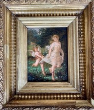 Ancien tableau romantique