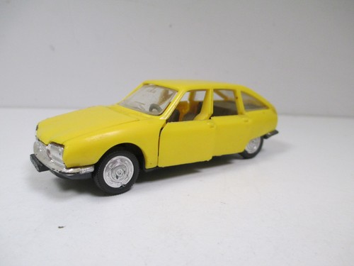 Citroen berline jaune - citroen,