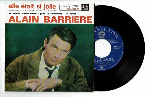 Alain barriere vinyle 45t - alain, ep