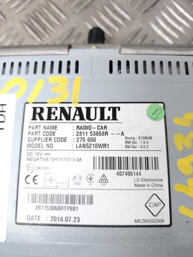 Autoradio origine renault - d'origine,