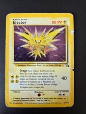 Carte Pokémon ELECTOR (holo) - Wizards Fossile 15/62- Mauvais état