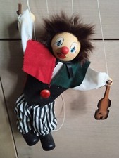 Clown A Fil Vintage (Marionnette)