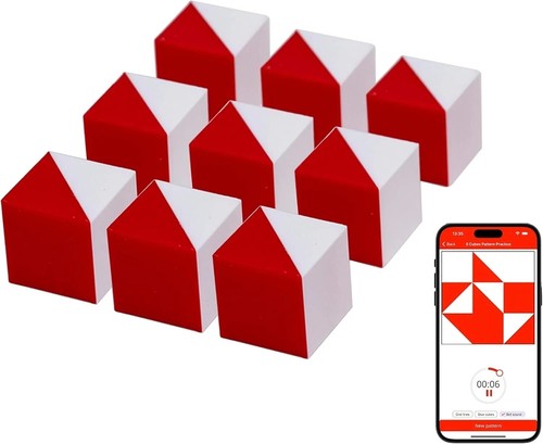 Test cube basic red - cube,
