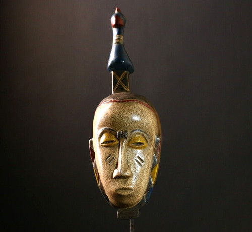 Masque africain vintage - , fait