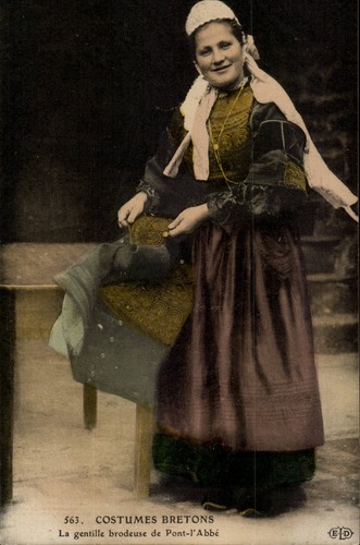 Gentille brodeuse de - la,