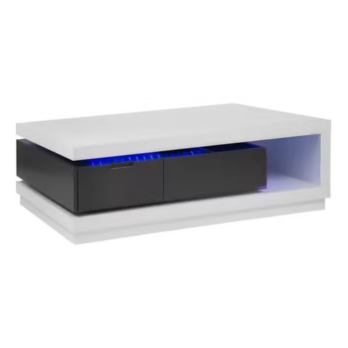 Table basse laquée blanc avec - laquée,