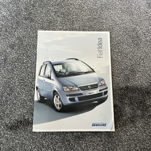 Fiat idea range - range, uk