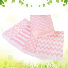  24pcs sacs à bonbons rayé