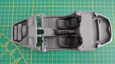 Châssis interne + sièges pièce miniature Solido Porsche Boxster 1998 1/18 C69