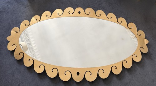 Miroir vintage italien 1977 - miroir,