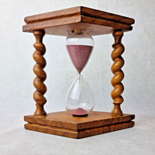 Sablier Bois Tourné - 3 Min