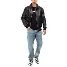 Veste Bombardier En Cuir