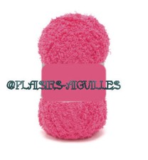 6 pelotes de laine PHIL DOUCE FUCHSIA  NEUVES
