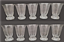 Lot de 10 verres à digestif