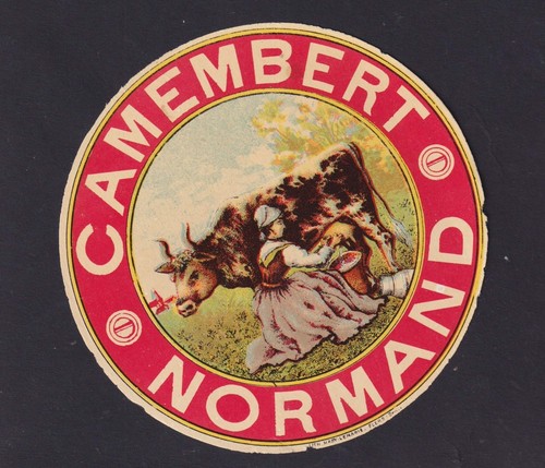Ancienne étiquette fromage - ,