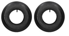 DELI TIRE Pneu +Tuyau 4.80/4.00-8 (400x100) 4PR S-369 Bloc Profil 2er Ensemble