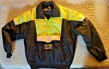 Veste Blouson de ski snowbord Noir/vert/blanc marque : Alpine Taille : L 40 / 42