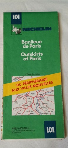 Carte michelin nº101 - carte,
