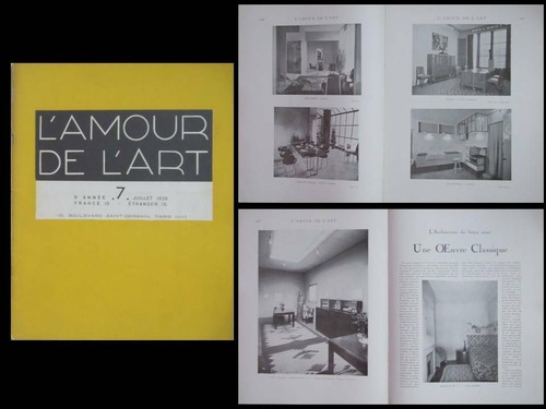 Amour art n 7 1928 - l'art, n°7