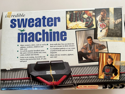 Vintage knitting machine - vintage,